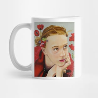 Poppys Red Mug